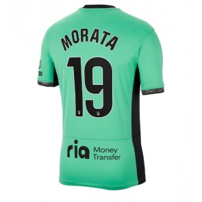 Maillot de foot Atletico Madrid Alvaro Morata #19 Troisième 2023-24 Manches Courte